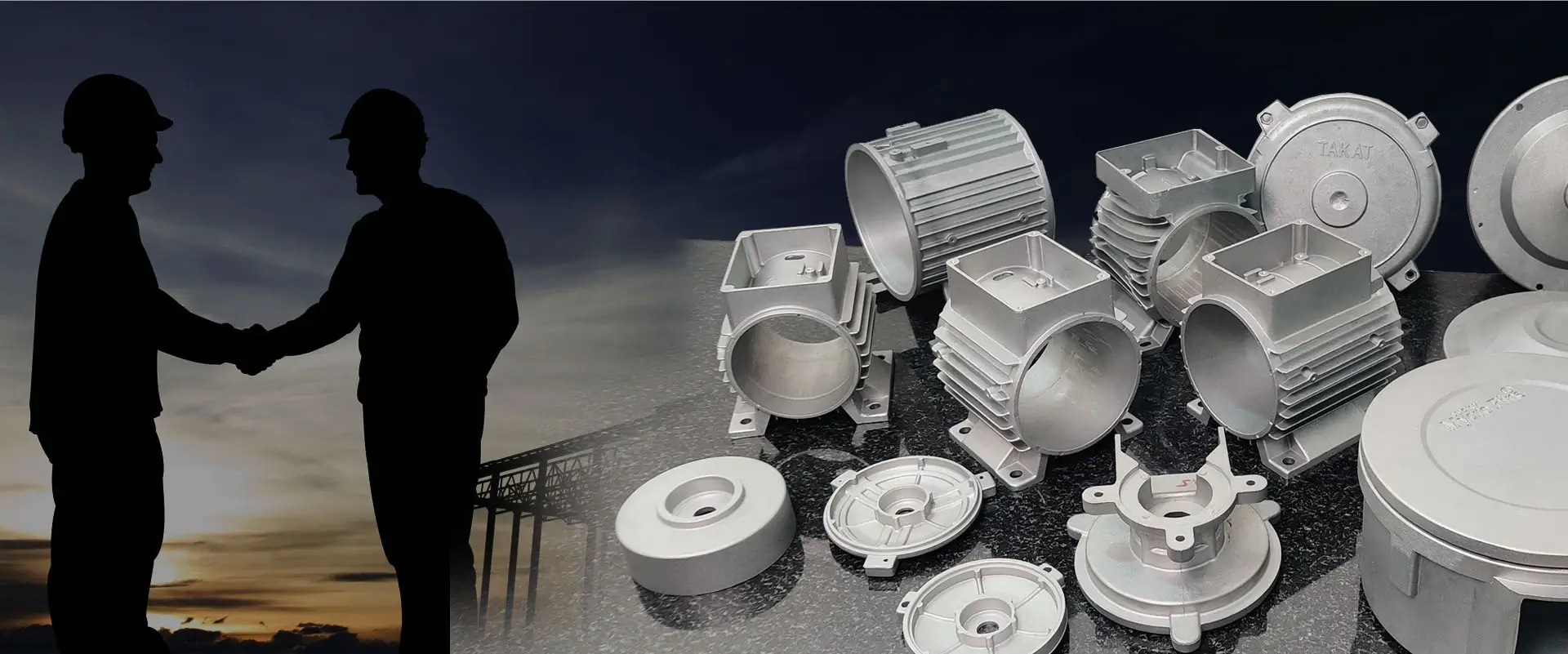Industrial collaboration with high-quality aluminum die casting components