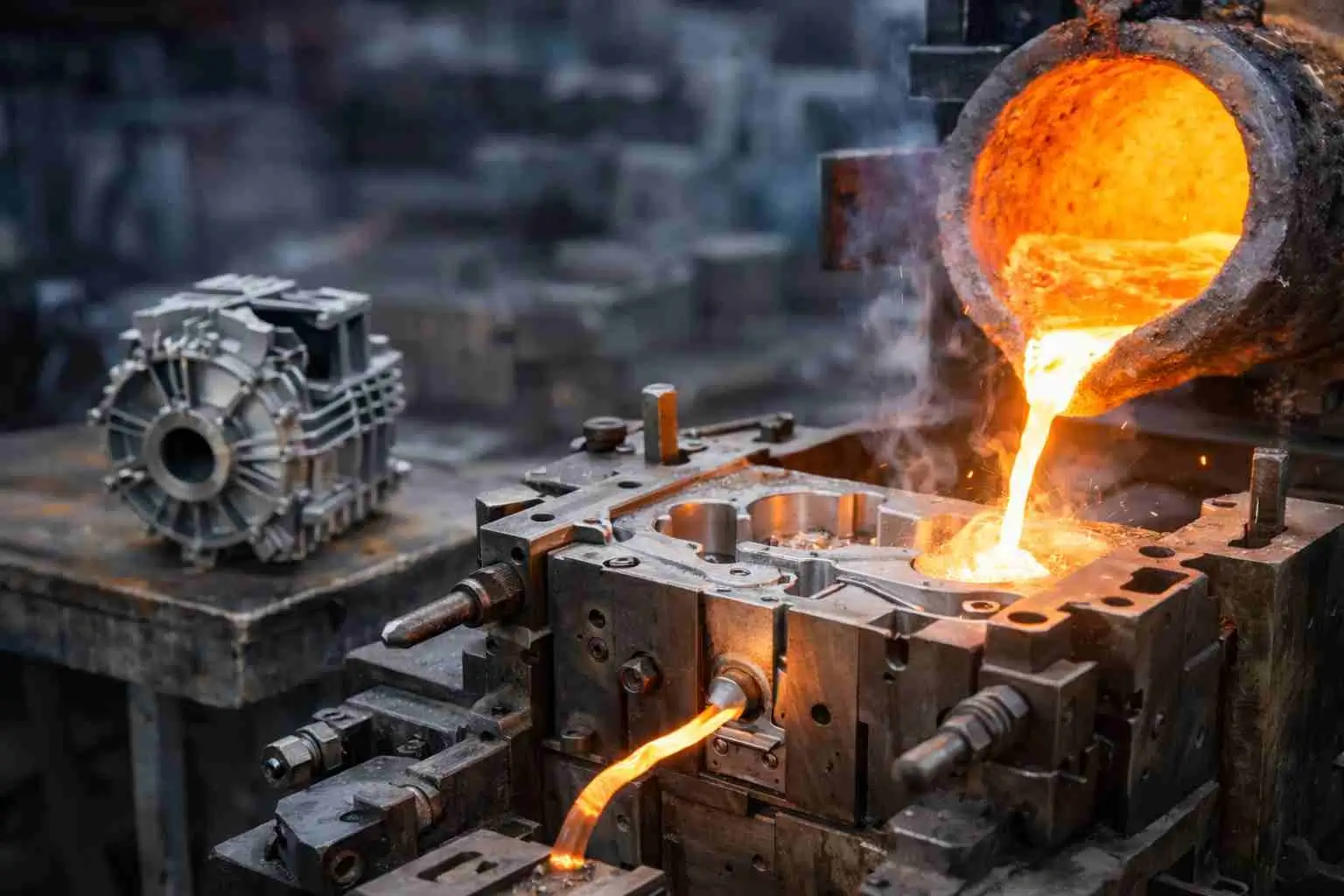 Our Die Casting Process for Agriculture Parts